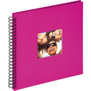 Walther Spiralalbum FUN 23x17cm 30x30cm 40 50 schwarze Seiten ohne Pergamin