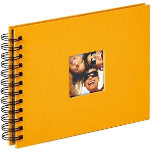 Walther Spiralalbum FUN 23x17cm 30x30cm 40 50 schwarze Seiten ohne Pergamin