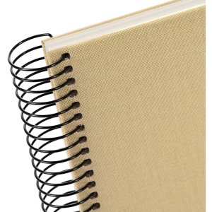Goldbuch Spiralalbum Bella Vista sand 24x17 cm 40 weiße Seiten