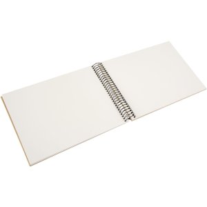 Goldbuch Spiralalbum Bella Vista sand 24x17 cm 40 weiße Seiten