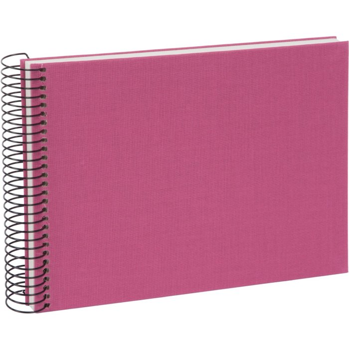 Goldbuch Spiralalbum Bella Vista fuchsia 24x17 cm 40 weiße Seiten