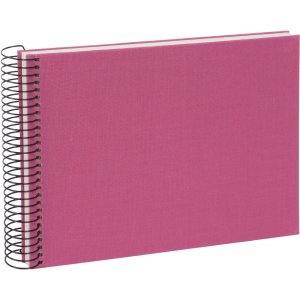 Goldbuch Spiralalbum Bella Vista fuchsia 24x17 cm 40 weiße Seiten