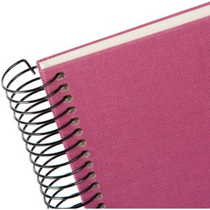 Goldbuch Spiralalbum Bella Vista fuchsia 24x17 cm 40 weiße Seiten