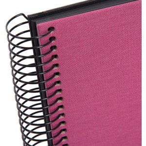 Goldbuch Spiralalbum Bella Vista fuchsia 35x30 cm 40 schwarze Seiten