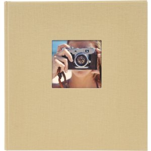 Goldbuch Fotoalbum Bella Vista Trend 30x31 cm sand 60 weiße Seiten