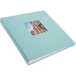Goldbuch Fotoalbum Bella Vista Trend Aqua 30x31 cm 60 Seiten Leinen
