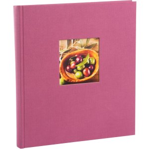 Goldbuch Fotoalbum Bella Vista Trend fuchsia 30x31 cm 60 weiße Seiten