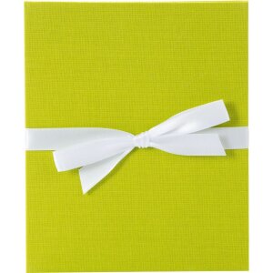 Goldbuch Leporello Bella Vista 10 Fotos 13x18 cm Leinen schwarz Schleife