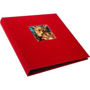 Фотоальбом Goldbuch Bella Vista красный 30x31 см 60 черных страниц