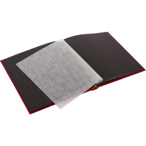 Фотоальбом Goldbuch Bella Vista красный 30x31 см 60 черных страниц