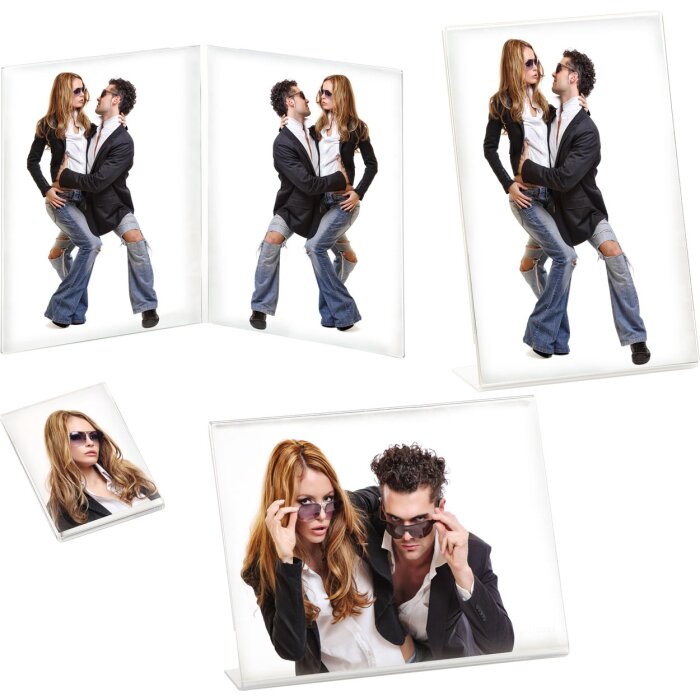 Акриловая фоторамка Walther двойная рамка 4,5x6 см - 20x30 см