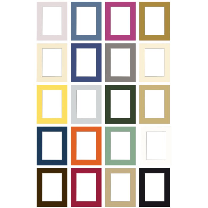 Готовый пассе-парт 20 цветов разных размеров