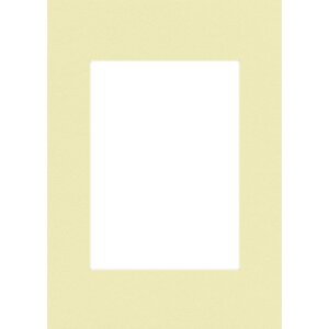 Hama Schrägschnittpassepartout rechteckig weißer Schnitt 1,4mm für Bilderrahmen