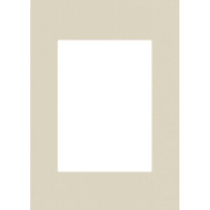 Hama Schrägschnittpassepartout rechteckig weißer Schnitt 1,4mm für Bilderrahmen