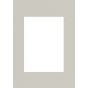 Hama Schrägschnittpassepartout rechteckig weißer Schnitt 1,4mm für Bilderrahmen