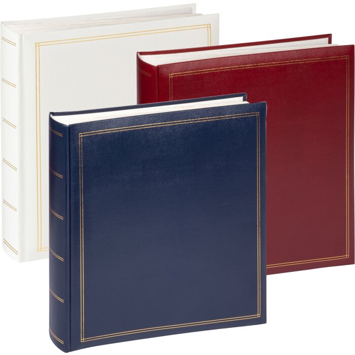 Walther Design Selbstklebealbum Monza 26x30 cm oder 33x34 cm Kunstledereinband