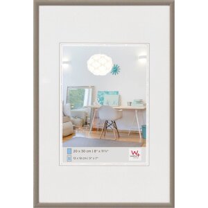 New Lifestyle Kunststoff-Bilderrahmen A2 stahl 42x59,4 cm...