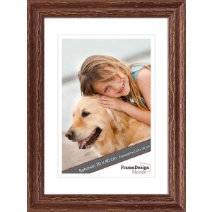 Фоторамка MendeFrames деревянная H740 коричневая 15x15 см...