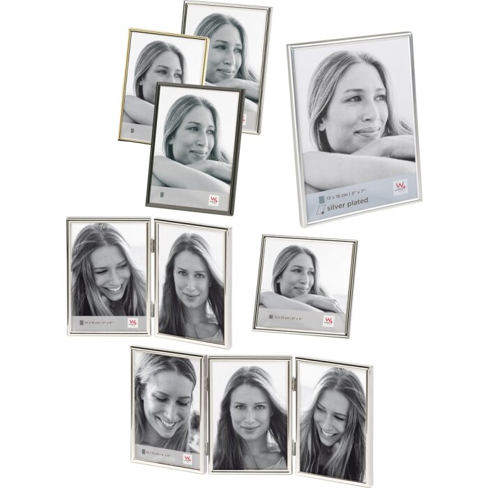 Walther Design Chloe Fotorahmen versilbert anlaufgeschützt verschiedene Farben