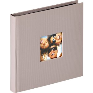 Walther Klein-Fotoalbum FUN 18x18 cm 30 schwarze Seiten