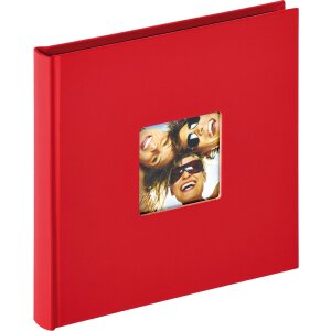 Walther Klein-Fotoalbum FUN 18x18 cm 30 schwarze Seiten