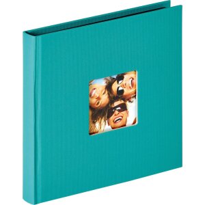 Walther Klein-Fotoalbum FUN 18x18 cm 30 schwarze Seiten