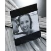AVA Fotorahmen schwarz und silber 10x15 cm, 13x18 cm und 15x20 cm