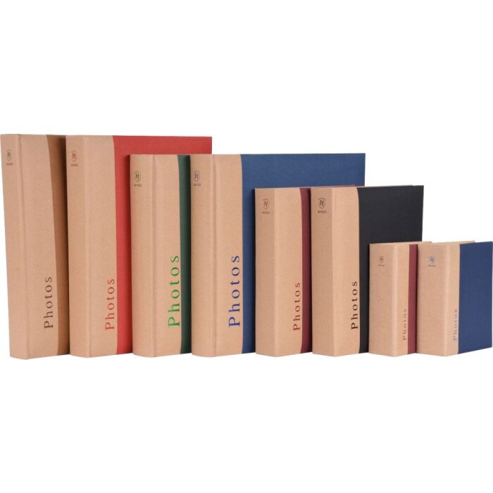 Henzo Einsteckalbum Chapter Hardcover 24-300 Fotos 10x15 cm zweifarbig