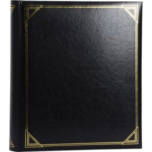Henzo Fotoalbum Promo Classic 29x33,5 cm Kunstleder Goldprägung 100 Seiten