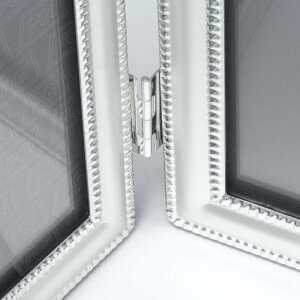 ZEP Metall-Fotorahmen Nele silber glänzend 7x10 cm bis 20x25 cm Doppelrahmen
