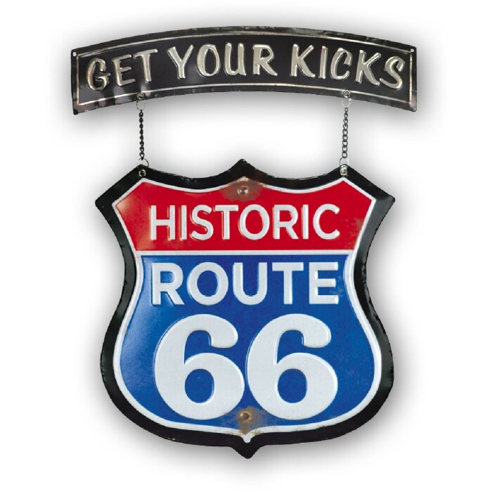 Оловянная вывеска OKLAHOMA в качестве украшения