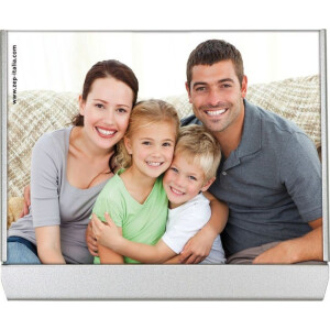 Перекидная металлическая фоторамка 10x15 см, 13x18 см и 15x20 см