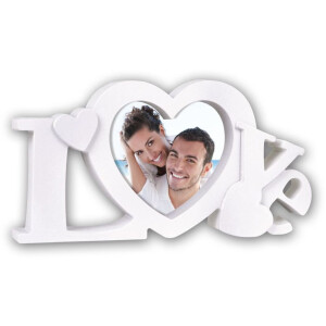 Фоторамка MARBELLA красно-белая