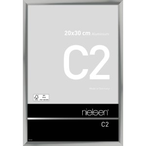 Алюминиевая рамка Nielsen C2 20x30 см серебристая
