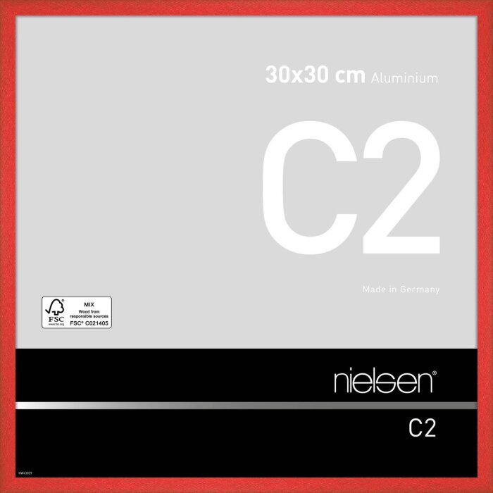 Nielsen алюминиевая рама C2 30x30 см торнадо красный