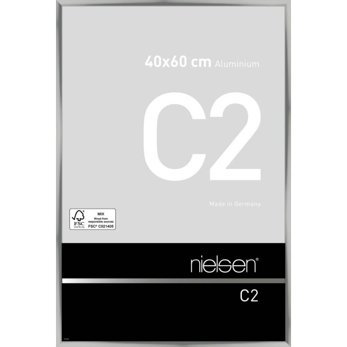 Nielsen алюминиевая рама C2 40x60 см серебристый