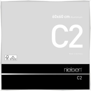 Nielsen алюминиевая рамка C2 60x60 см белая глянцевая