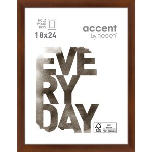 Nielsen Holzrahmen Zoom 10x15 bis 40x50 cm Normalglas Leistenbreite 1,3 cm