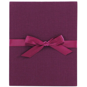 Goldbuch Leporello папка Linum linen 10 фото 13x18 см черный