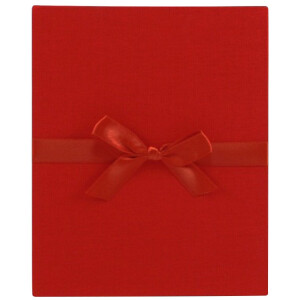 Goldbuch Leporello папка Linum linen 10 фото 13x18 см черный