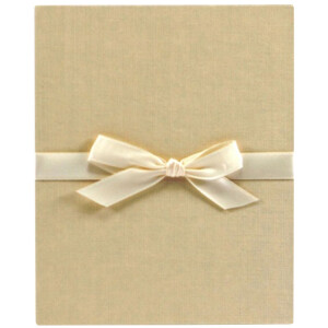 Goldbuch Leporello папка Linum linen 10 фото 13x18 см черный