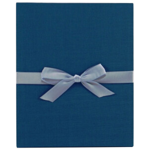 Goldbuch Leporello папка Linum linen 10 фото 13x18 см черный