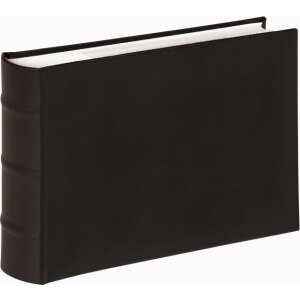 Walther Leder Einsteckalbum Classic 10x15 cm 15x20 cm Weinrot Schwarz