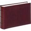 Walther Leder Einsteckalbum Classic 10x15 cm 15x20 cm Weinrot Schwarz
