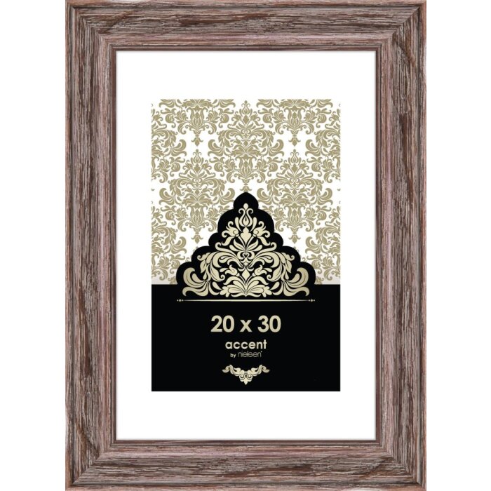 Винтажная деревянная рамка 20x30 см коричневая Nielsen