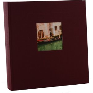 Goldbuch Fotoalbum Bella Vista 30x31 cm Leineneinband 60 schwarze Seiten