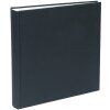 Deknudt A10D Leinen Fotoalbum 30x33 cm 100 weiße Seiten beige schwarz