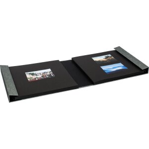 Фотоальбом HNFD LONA linen 1000 фотографий 34,5x33 см 168 черных страниц