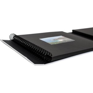 Фотоальбом HNFD LONA linen 1000 фотографий 34,5x33 см 168 черных страниц