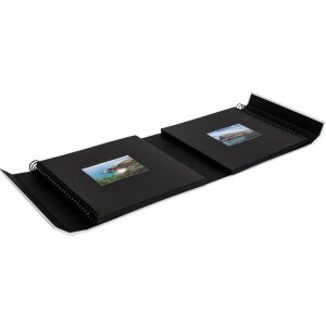 Фотоальбом HNFD LONA linen 1000 фотографий 34,5x33 см 168 черных страниц